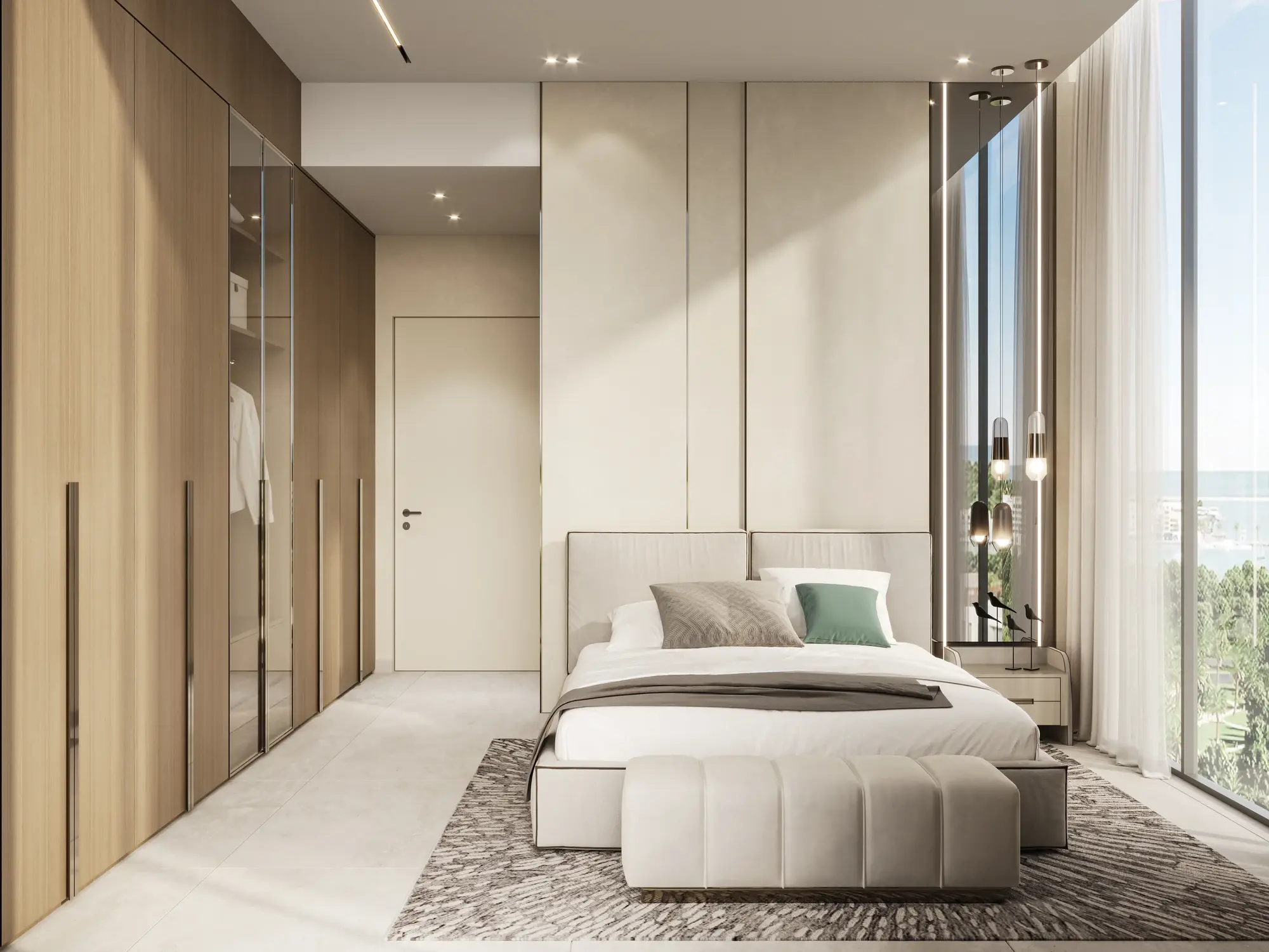 Master bedroom view 2