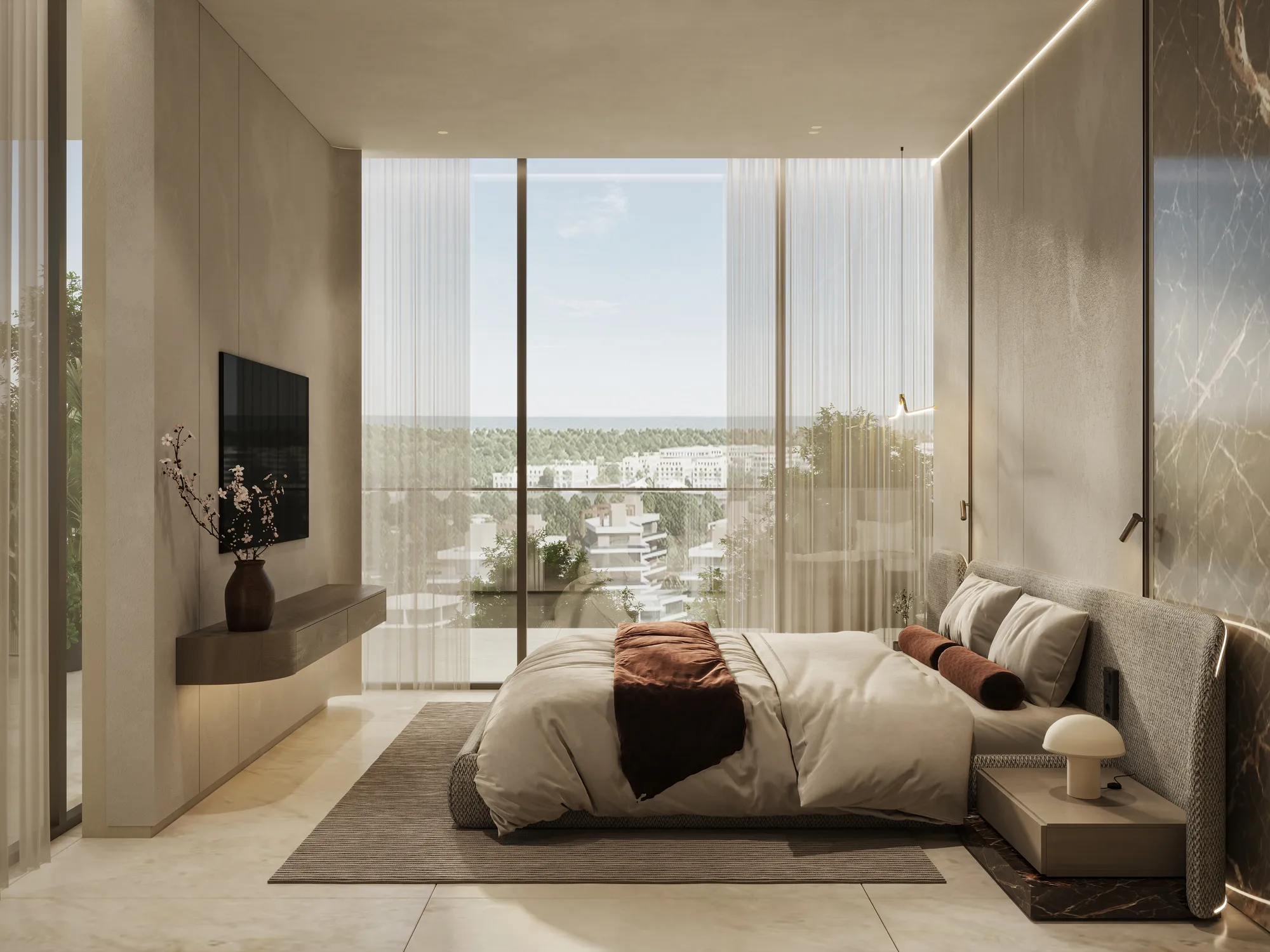 Master bedroom view 4