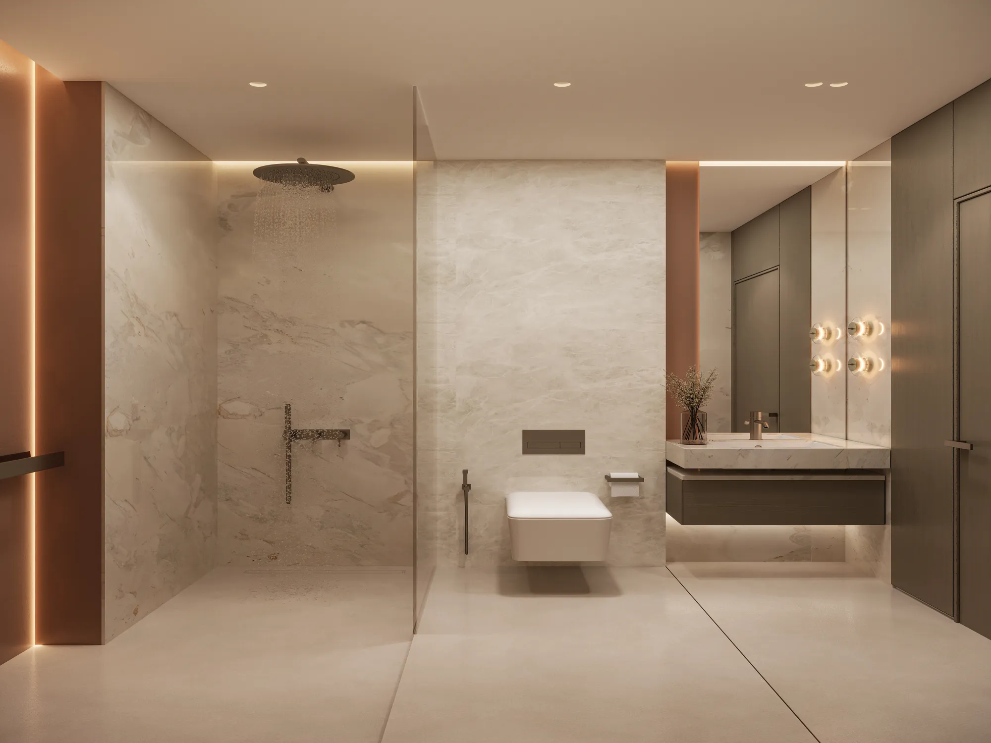 Bathroom view 1