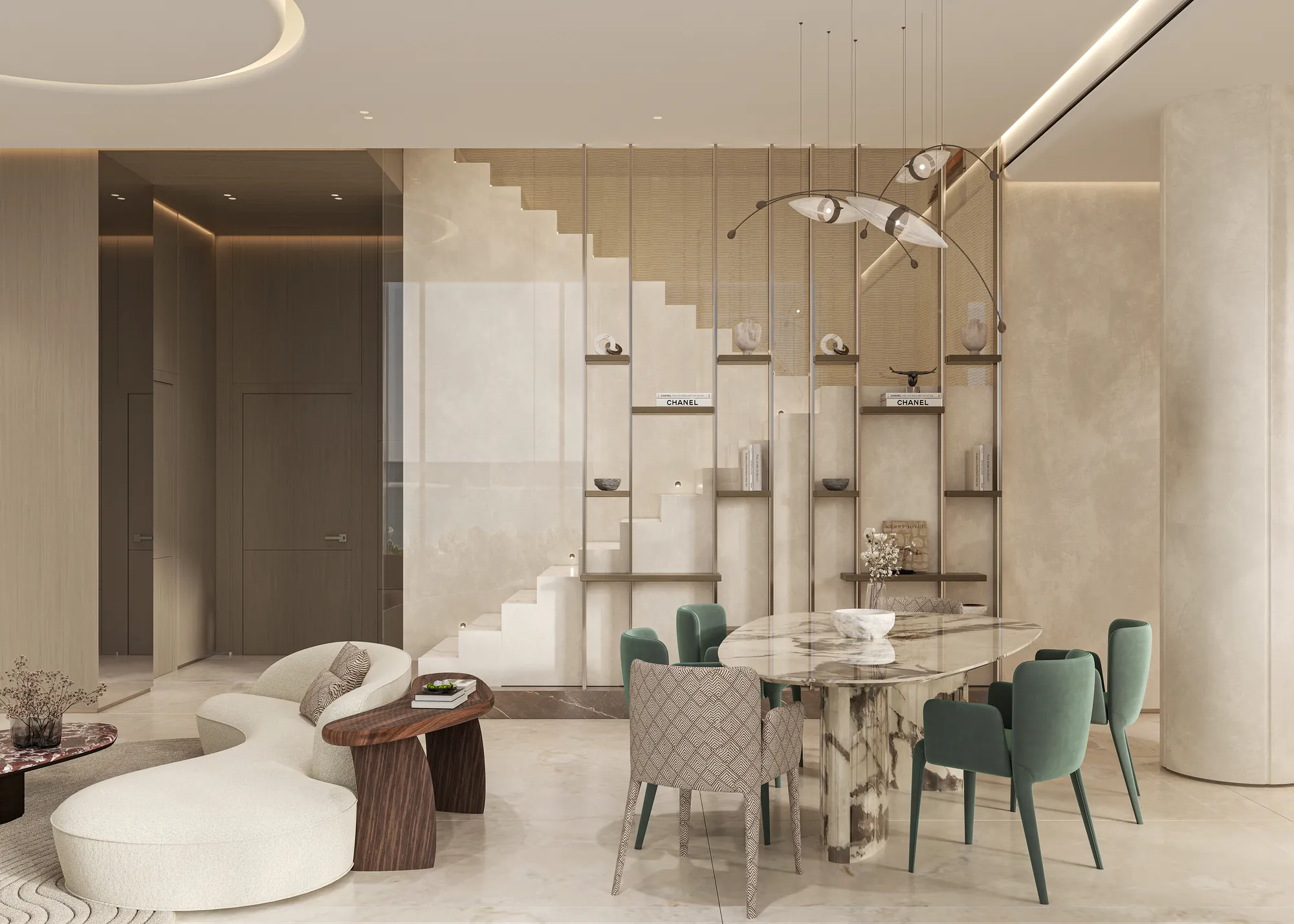 Duplex residence view 3