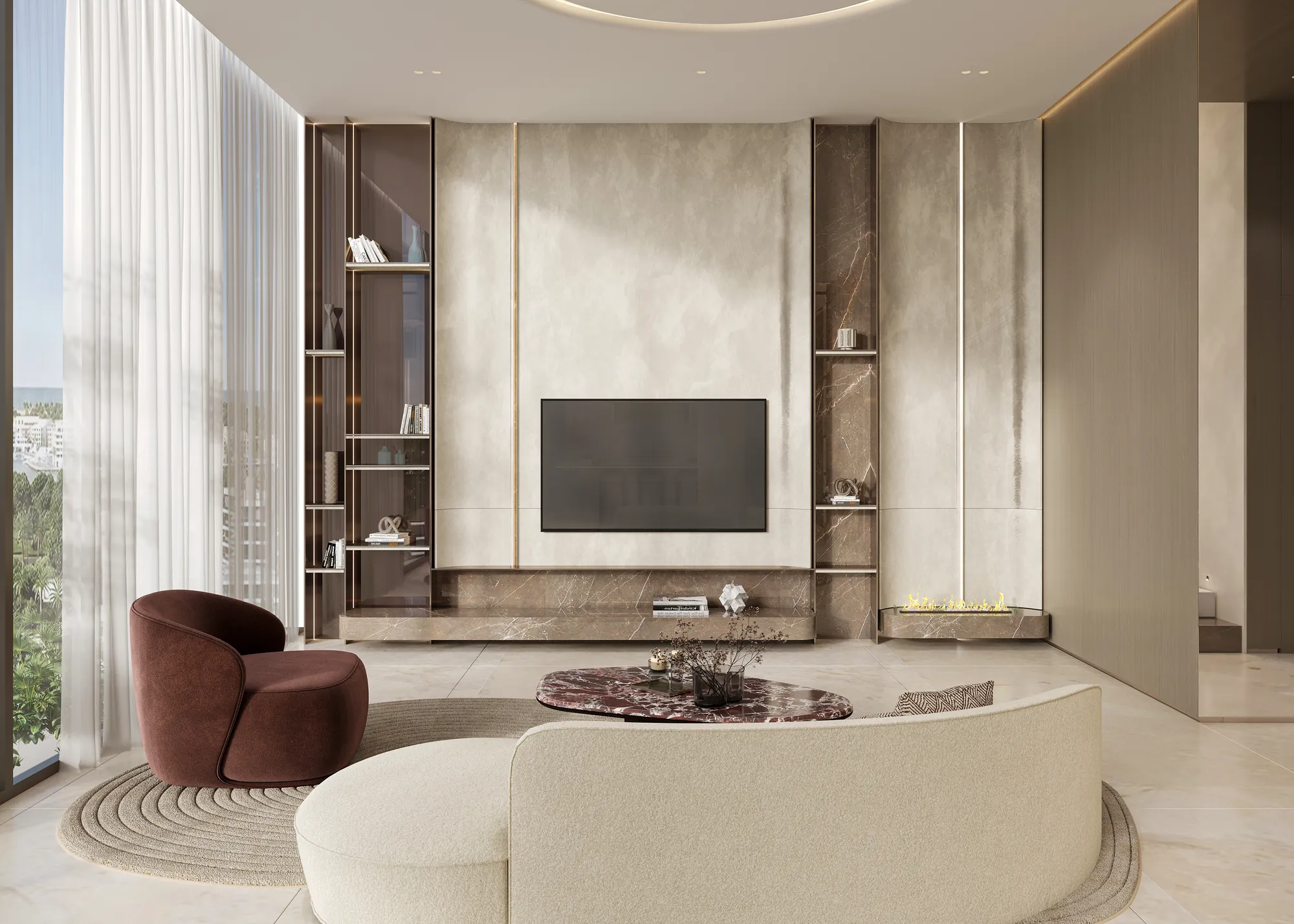 Duplex residence view 4